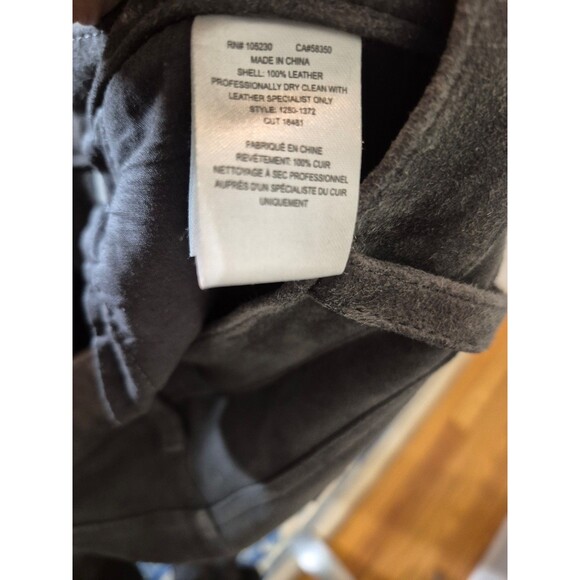 Current/Elliot The Stiletto Suede Leather Pant Jeans Stretchy Gray sz 23-25 $998 - Picture 10 of 12